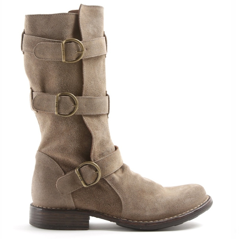 Women’s FIORENTINI + BAKER Eternity boot 7040 in sand suede. Size 37